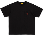 Load image into Gallery viewer, Human Made Heart Pocket T-shirt Black
