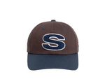 Load image into Gallery viewer, Stussy Low Profile Chenille S Snapback Dark Brown
