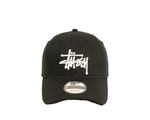 Load image into Gallery viewer, Stussy New Era 9Twenty Basic Strapback Black
