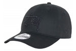 Load image into Gallery viewer, Stussy New Era 9Twenty Basic Strapback Onyx
