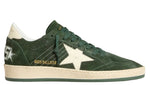 Load image into Gallery viewer, Golden Goose Ball Star in green suede with white leather star and heel tab
