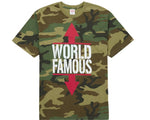 Load image into Gallery viewer, Supreme World Famous Tee Woodland Camo
