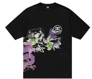 Stussy Strike Pigment Dyed Tee 'Black'