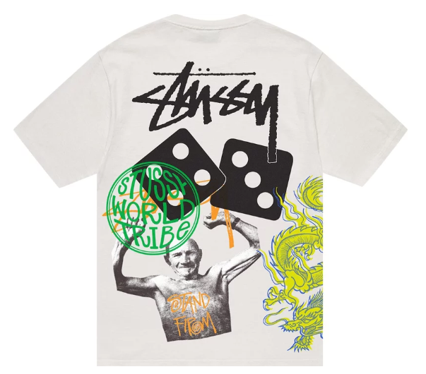 Stussy Strike Pigment Dyed Tee 'Natural' – shoegamemanila