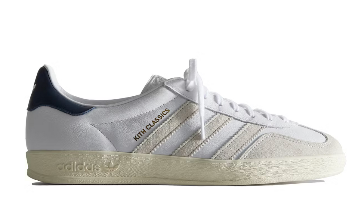 靴 adidas kith GAZELLE INDOOR adidas Gazelle Indoor Kith Classics White Navy – shoegamemanila