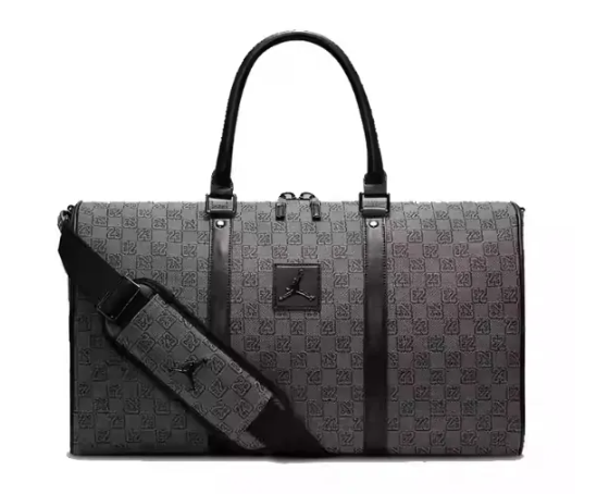 JORDAN MONOGRAM DUFFLE BAG SMOKE GREY