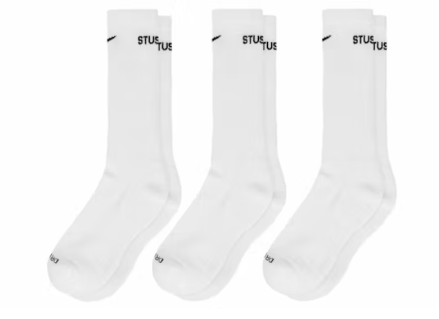 STUSSY STOCK CREW SOCK PACK