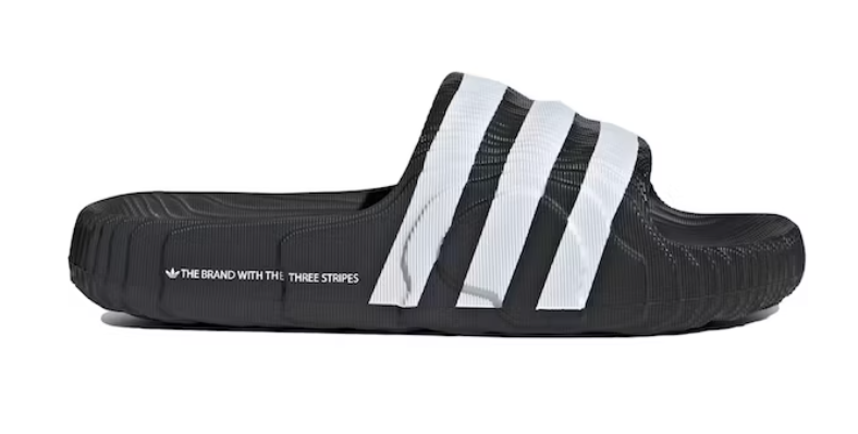 ADIDAS Adilette 22 Core Black Cloud White