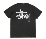 Load image into Gallery viewer, STUSSY Basic Pigment Dyed Tee Black
