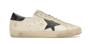 GOLDEN GOOSE Super-Star Beige Night Blue