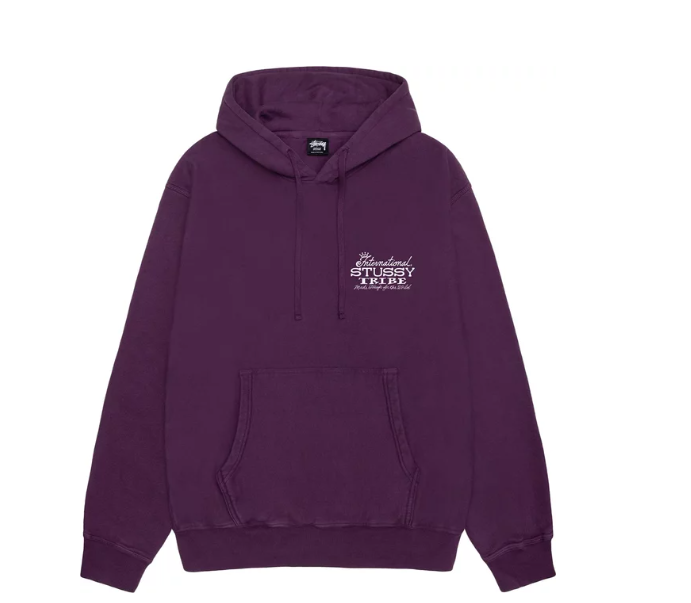 STUSSY IST Hoodie Pigment Dyed 'Purple'