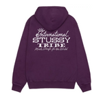 Load image into Gallery viewer, STUSSY IST Hoodie Pigment Dyed &#39;Purple&#39;
