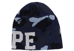 Load image into Gallery viewer, BAPE Color Camo Knit Cap &#39;Blue&#39;
