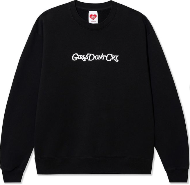 Girls Don't Cry Crewneck Black