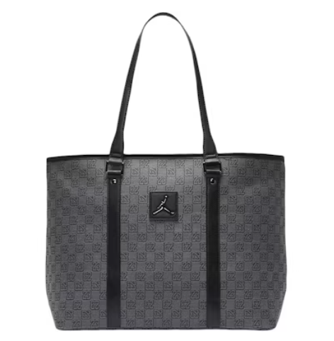 Jordan Monogram Tote Bag Dark Smoke Grey