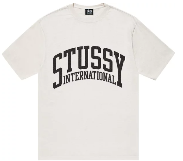 Stussy International Tee Pigment Dyed 'Natural'