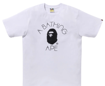 BAPE Happy New Year Tee White