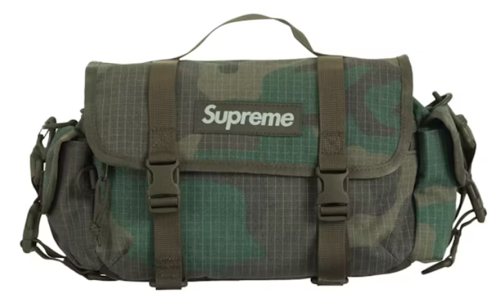 Supreme Mini Duffle Bag (SS24) Woodland Camo