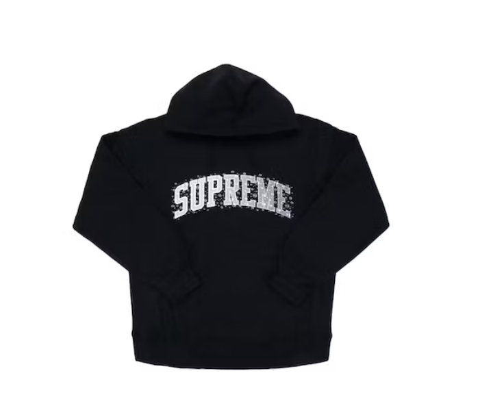 Supreme Water Arc Hooded Sweatshirt Black