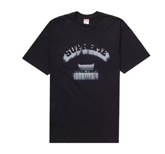 Supreme Shadow Black Tee