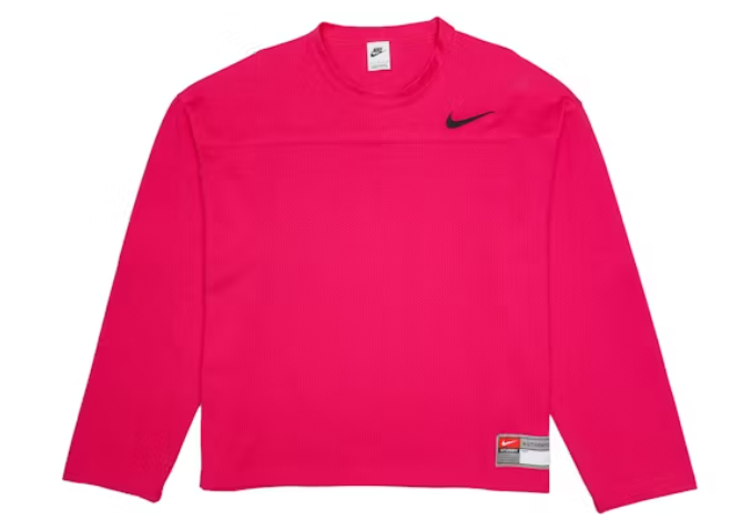 Stussy x Nike Dri-FIT Mesh Jersey Fireberry