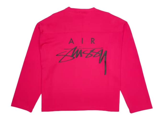 Stussy x Nike Dri-FIT Mesh Jersey Fireberry