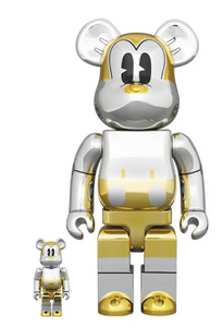 BEARBRICK x SORAYAMA X FUTURE MICKEY 2021 100％ & 400％