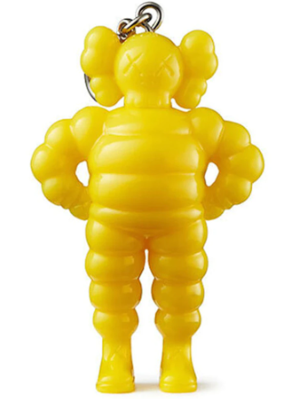 KAWS Tokyo First Chum Keychain Yellow (2021)