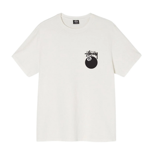 Stussy 8 Ball Pigment Dyed Natural Tee – shoegamemanila