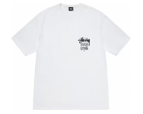 Stussy Tough Gear White Tee