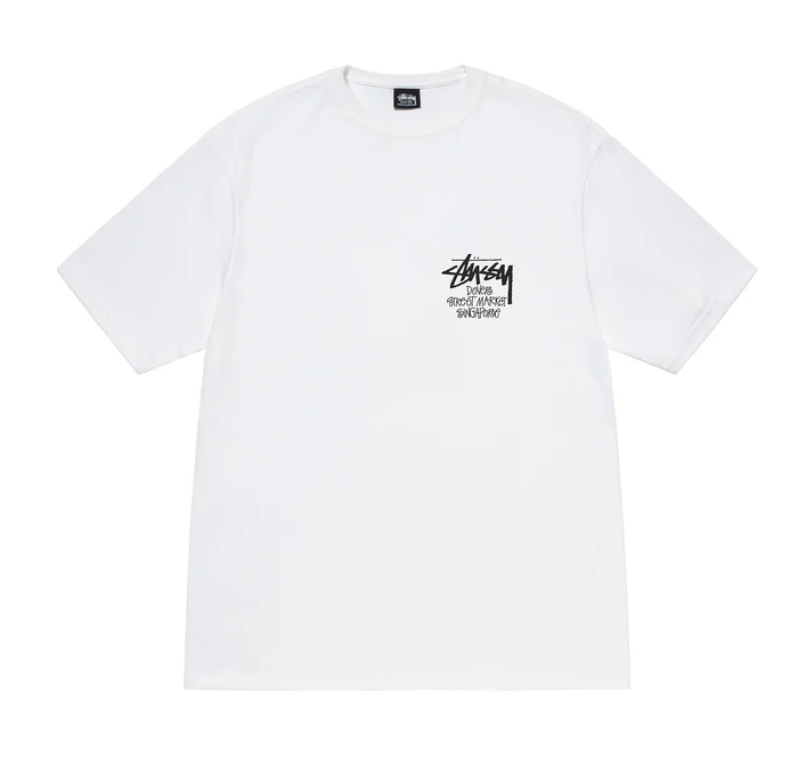 Stussy Stock DSM LA White Tee