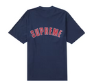 Load image into Gallery viewer, Supreme Cracked Arc S/S Top Navy
