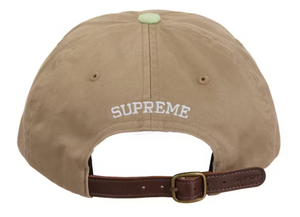 Supreme 2-Tone S Logo 6-Panel Tan