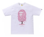 Load image into Gallery viewer, BAPE Sakura (SS24) White Tee
