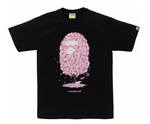 Load image into Gallery viewer, BAPE Sakura (SS24) Black Tee
