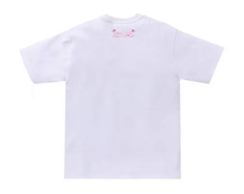 BAPE Sakura Photo Ape Head #2 (SS24) White Tee