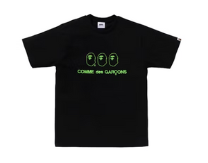 BAPE x Comme des Garcons Osaka I Black Tee