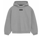 Load image into Gallery viewer, Fear of God Essentials Pullover Hoodie (FW23) Dark Heather Oatmeal
