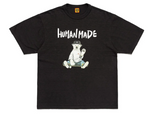 Load image into Gallery viewer, Human Made 24SS Polar Bear Graphic Black Tee
