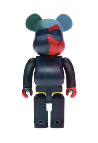 Bearbrick Andy Warhol Silk Screen Ver. 400% Multi