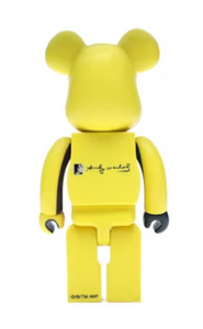 Bearbrick Andy Warhol Silk Screen Ver. 400% Multi