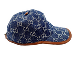 Load image into Gallery viewer, GUCCI GG Baseball Cap Denim Blue
