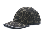 Load image into Gallery viewer, GUCCI GG Denim Baseball Cap Black Ivory
