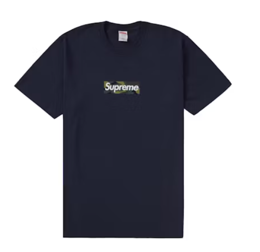 Supreme Box Logo Tee (FW23) Navy