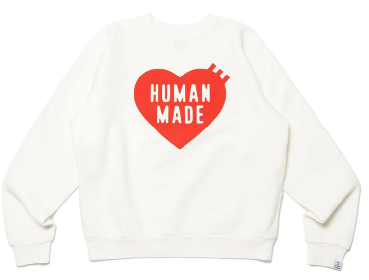 HUMAN MADE Sweatshirt White