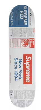 Load image into Gallery viewer, Supreme Paint Skateboard Deck White
