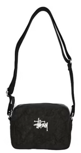 Stussy Canvas Side Pouch Washed Black – shoegamemanila Stussy Canvas Side Pouch Washed Black – shoegamemanila