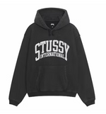 Load image into Gallery viewer, Stussy International Relaxed Hoodie Washed Black
