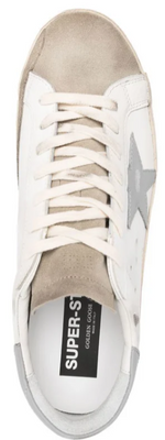 Load image into Gallery viewer, Golden Goose Super-Star White Taupe Grey
