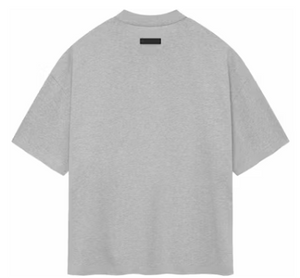 Fear of God Essentials Heavy Jersey Crewneck Tee Light Heather Grey